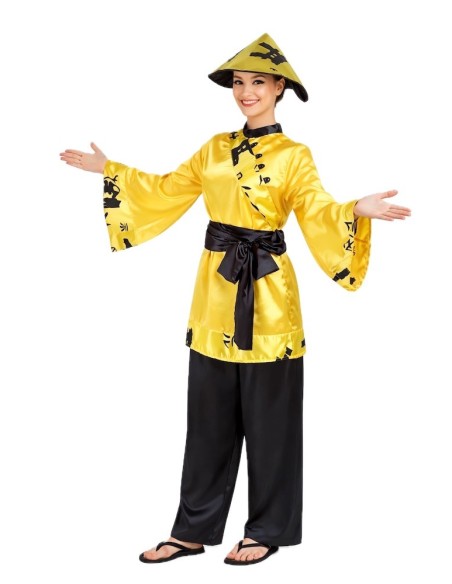 Fantasia de China Tamanho M | Fantasias para Adultos O Rei do Carnaval